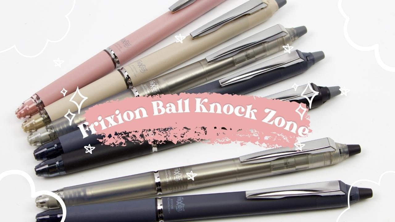 Erasable Frixion Point Knock .4mm - Tokyo Pen Shop