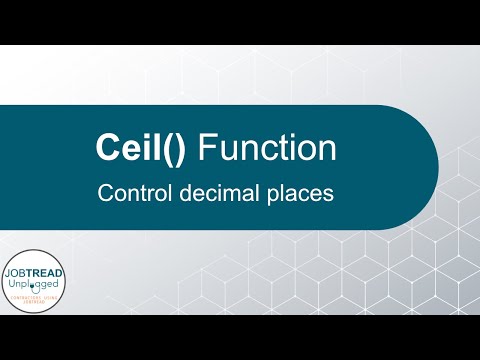Round up to decimal places with Ceiling Function