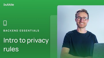 How to set up privacy rules in your app (Lesson 5.1)