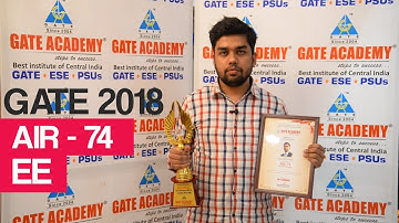 Akash Gaurav | AIR 74 | EE | GATE 2018
