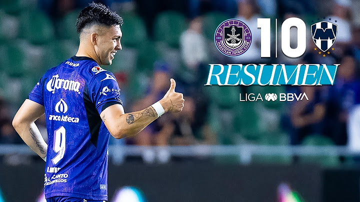 MAZATLÁN 1-0 MONTERREY J9 | Tres puntos para los Cañoneros | Clausura 2025