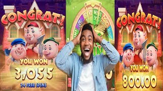 Today I Won 3055 PKR By 50 Rupees Spin | Big Win | The Pig House Casino Game 