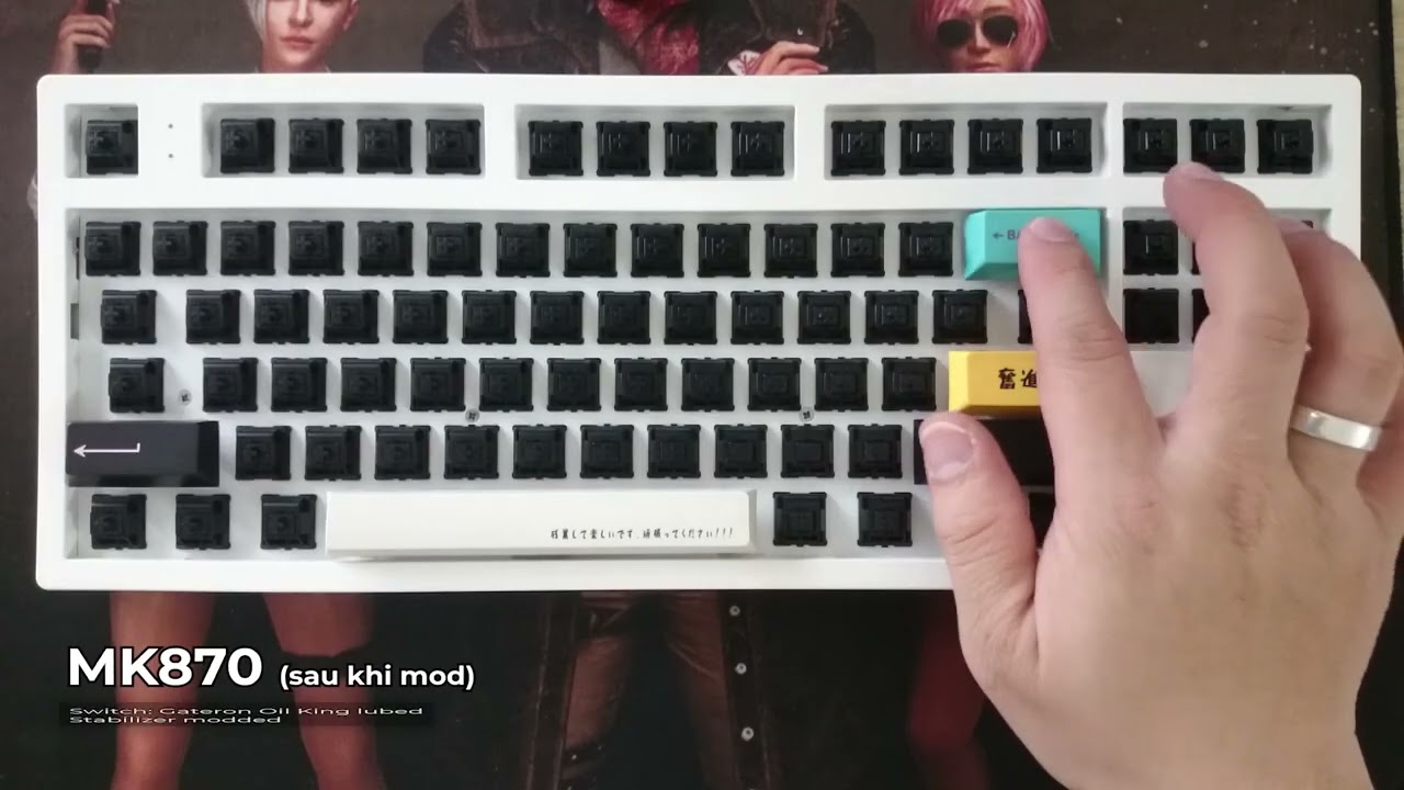 Mk870 - Gateron Oil King lube - Mod stabilizer | mshopgear vn