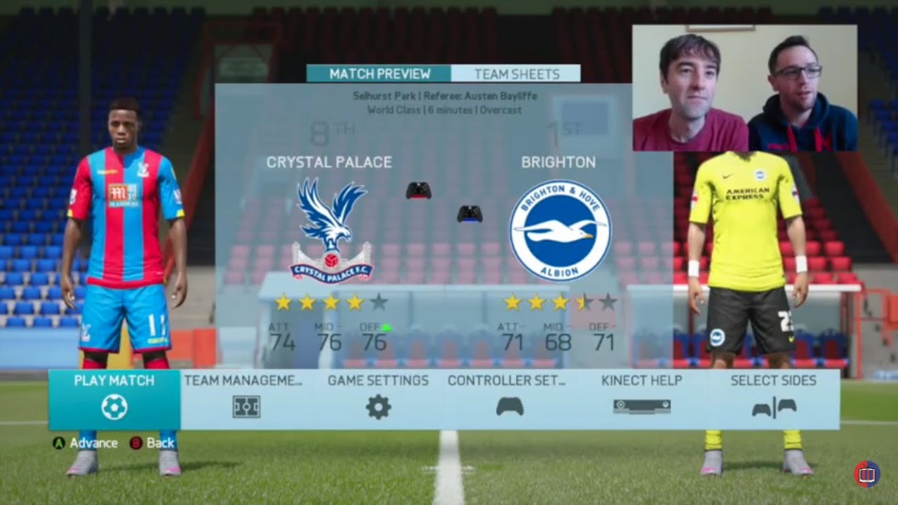 fifa 16 crystal palace squad review palacefantv youtube fifa 16 team sheets