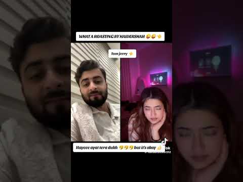 Haider Teasing ayat tiktok live #ytshorts #ytshortsindia #love #duet #shorts #shortvideo #short #yt