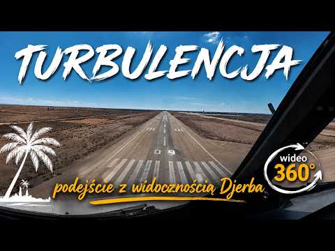 Visual Approach to Djerba (360° Video)