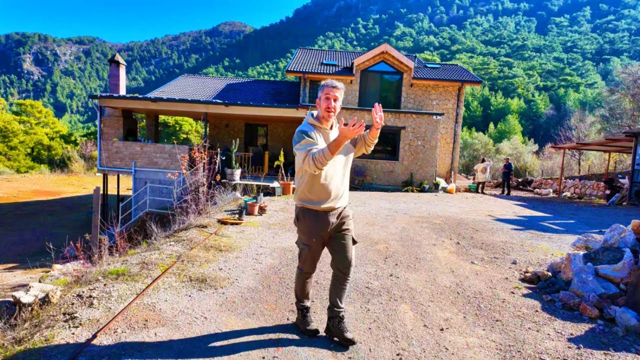 На этой ферме, построенной в лесу, есть много интересных деталей! (Фетхие)