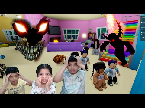 الوحش هجم علينا في الحضانة صار فلم مرعب Roblox