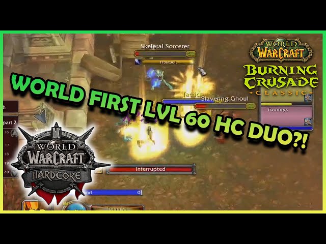 WoW Classic Hardcore - World First Level 60, Leaderboard, DLC #874
