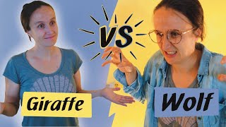 Giraffensprache Vs. Wolfssprache. Gewaltfreie Kommunikation Nach Marshall Rosenberg