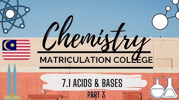 7.1 PART 3 - Weak Acids and Weak Bases