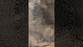 mandala wall design #home decor wall #wallpainting