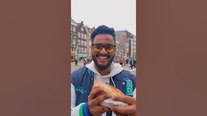 أغرب أكلة تأكلها في هولندا 🇳🇱