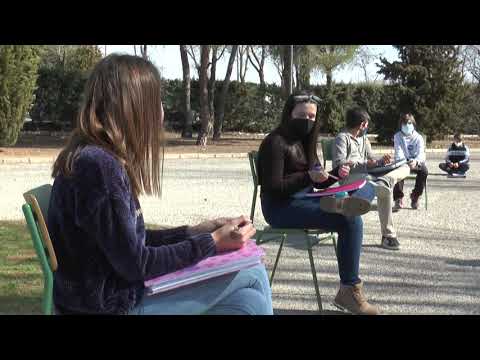 Examen al Aire Libre IES Bernardo Balbuena Noticia Informativos 18/02/2021