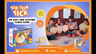 Unboxing of Tik Tok Tick - A Clock Game By Yuka Champs screenshot 5