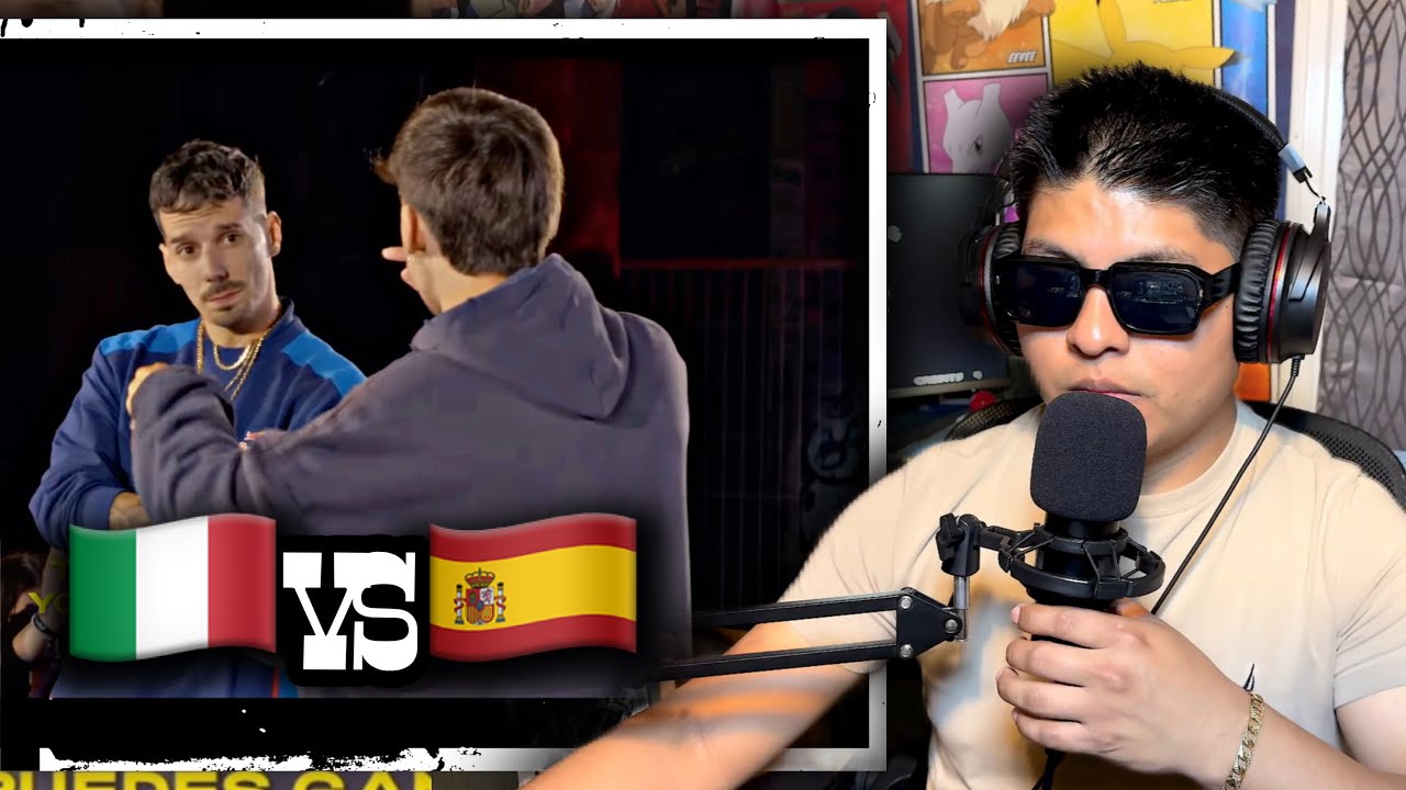 🇪🇸 SKONE vs HIGHER 🇮🇹 | REACCION | ESPAÑA vs ITALIA | BATALLA EN DIFERENTES IDIOMAS