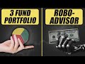 Robo advisor vs 3 fund portfolio  finally an answer to which is best