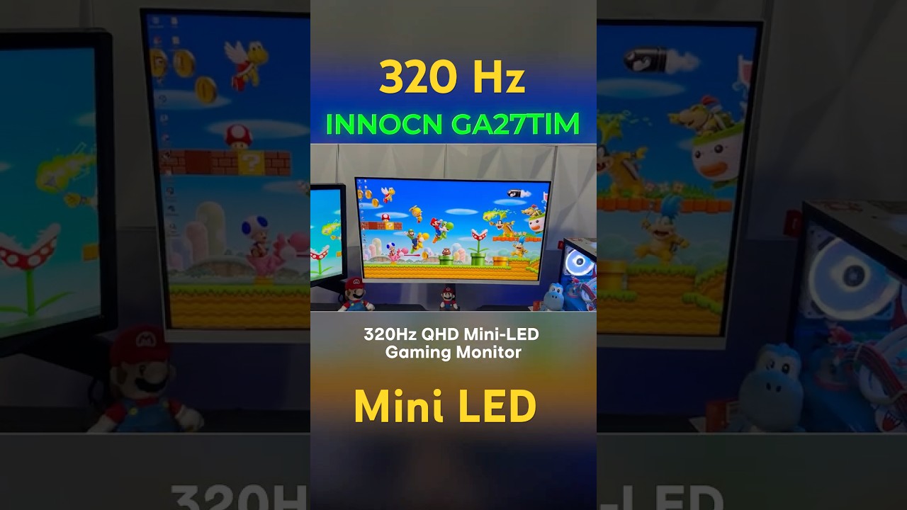 Этот монитор — отличная альтернатива OLED-дисплею, Mini LED, 320 Гц.