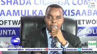 Duqa Muqdisho Oo Xariga Ka Jaray Maktabad Cusub Oo Loogu Magac Daray Allaha Unaxariistee Gudoomiyihi