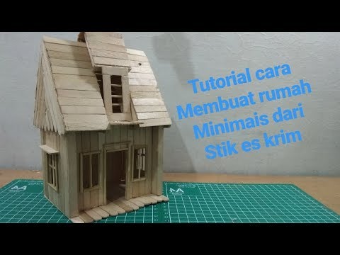 410 Gambar Rumah Minimalis Dari Stik Es Krim HD