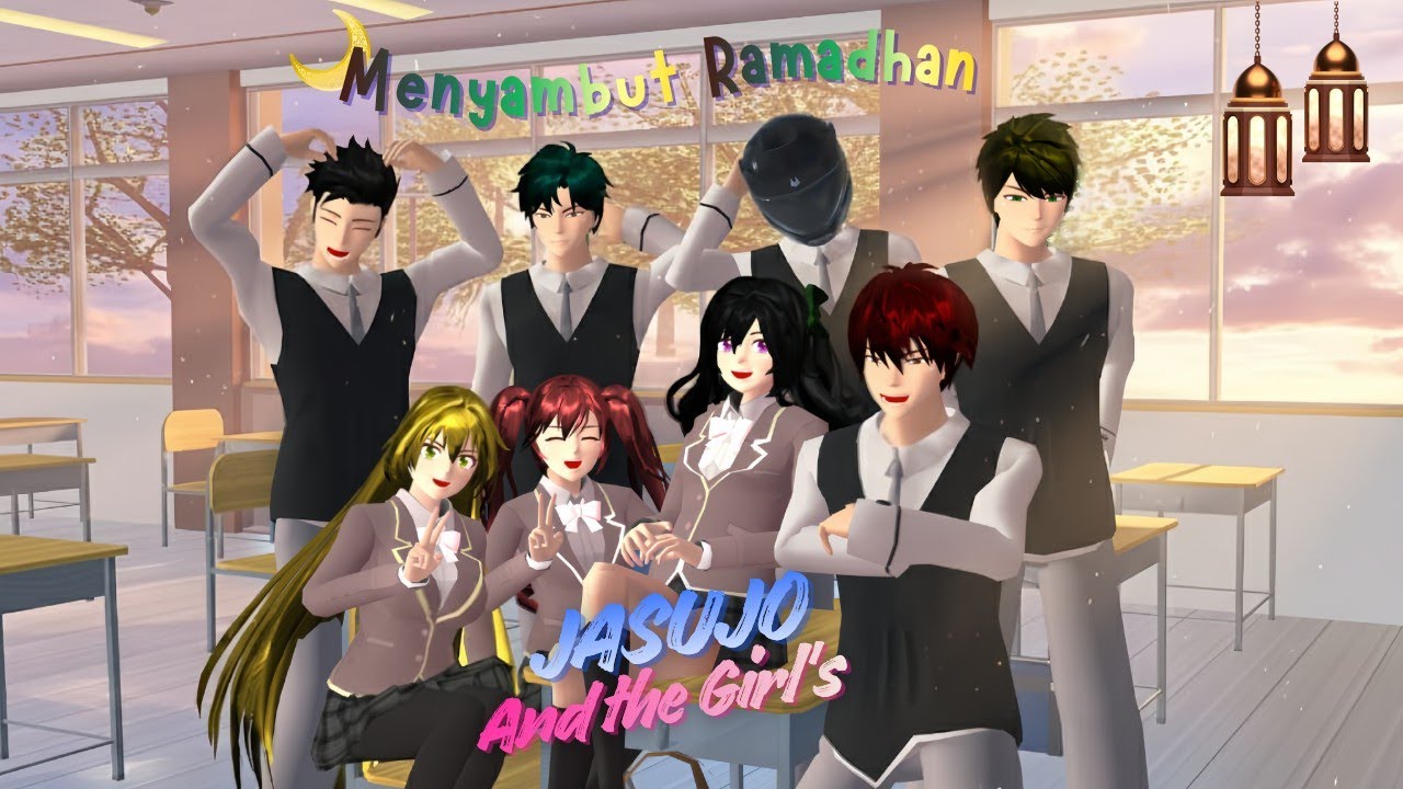 JASUJO ─ Episode 3 (Bagian1) | Menyambut Ramadhan | Drama Sakura School Simulator