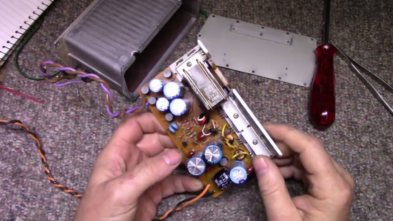 Sony TA-F60 Integrated Amplifier - Repairs (Ep.148) - YouTube