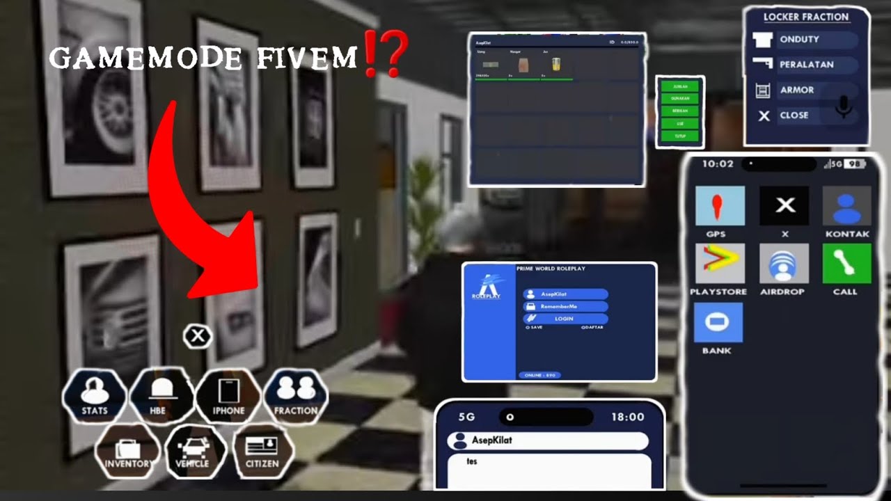 [SHARE]GAMEMODE GTA SAMP ROLEPLAY FIVEM SUPPORT LINUX & WINDOWS NEW ...