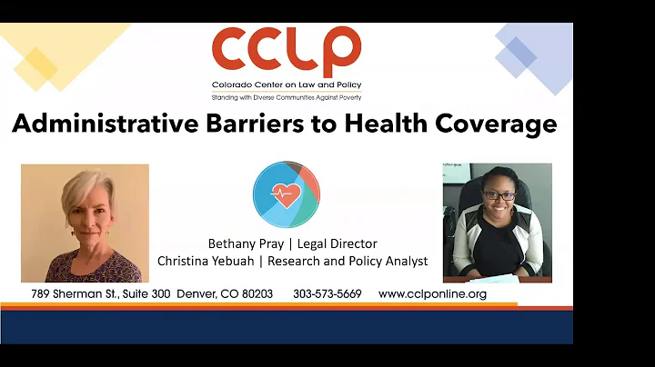 Administrative Barriers to Health Coverage (Commun...