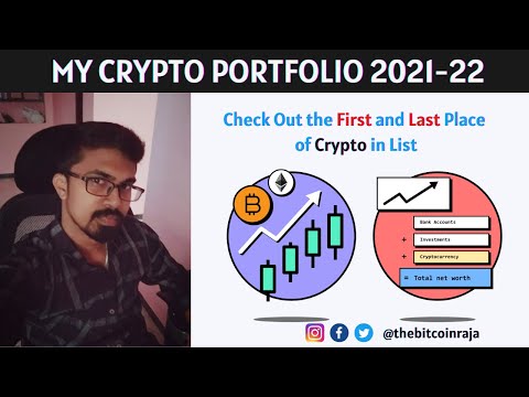 My Cryptocurrency Portfolio 2021-22 | Tamil | DinuUd