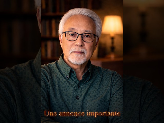 Une annonce importante