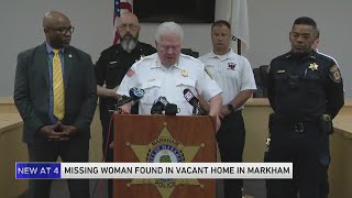 Missing woman found in vacant home in Markham