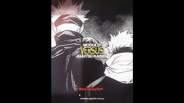 MODULO VS JUJUTSU KAISEN || MODULO MANGA EDIT || 4K 120FPS
