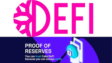 Defichain - $DFI -  Proof of Reserves - Superb for the future. 2022 overall report.