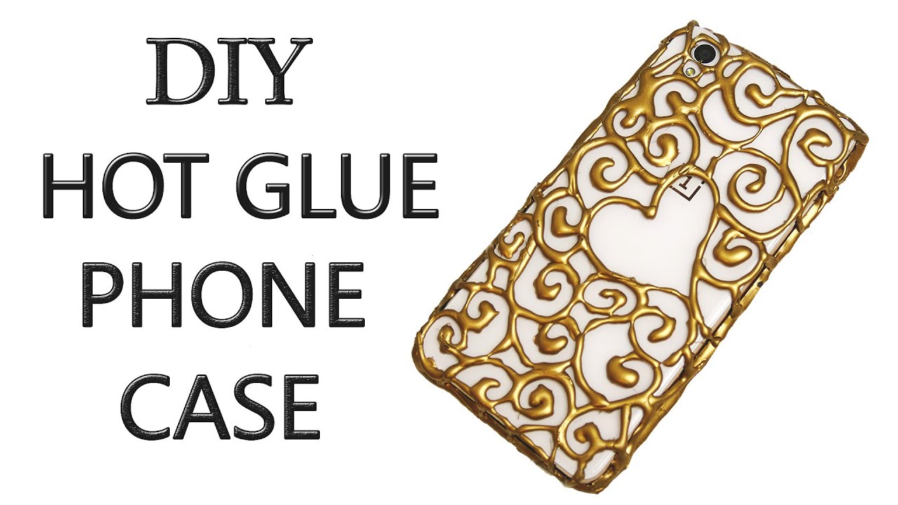 DIY Hot glue phone case Life Hack 