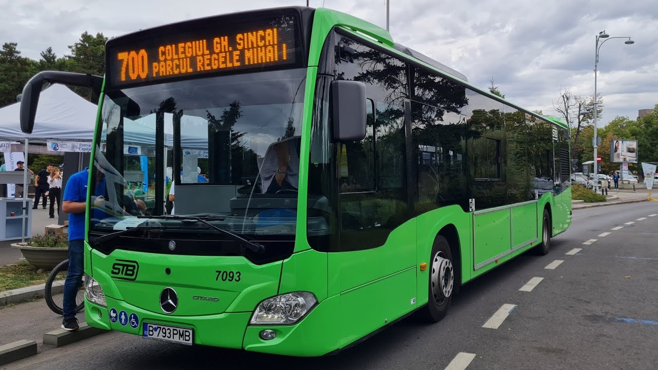 P1 | Călătorie cu Mercedes-Benz Citaro C2 Hybrid #7093 pe linia verde 700