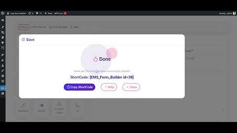 How edit a field of form [easy form builder version 2]