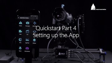 Quickstart Part 4 - Setting up the App | English |  Black Forest Motion