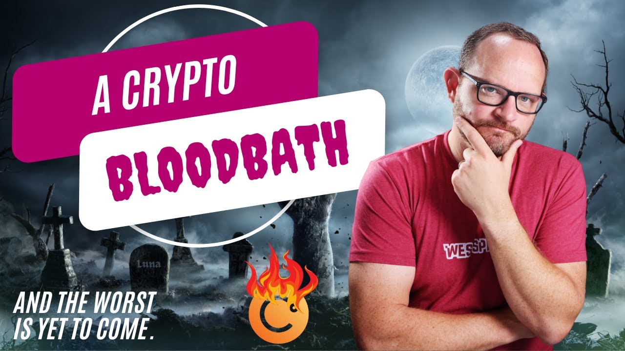 A Crypto Bloodbath? - What Just Happened? If BTC hits $21k... this will NOT  be good.