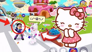 TROLLING AS HELLO KITTY CHARACTER GOES WRONG😶WITH FUNNY MOMENTS🤣IN PK XD NEW UPDATE✨ screenshot 1