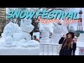 Sapporo Snow Festival is the BEST Festival in Japan!