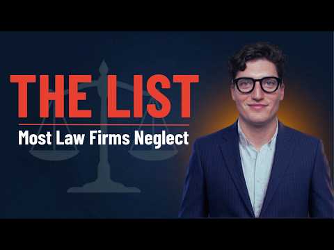Why AI Isn't Saving Your Law Firm Any Time (Until You Make This List)
