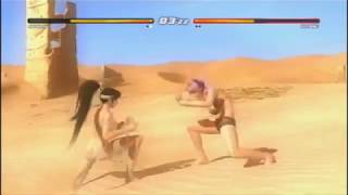 Request Video (03) - DoA5u - Momiji vs Ayane, Desert Stage, Random Costumes