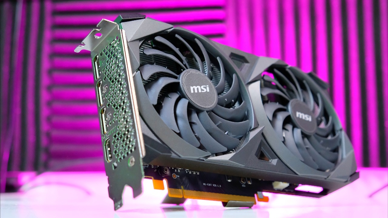 MSI RTX 3050 VENTUS 2X OC Benchmark - YouTube