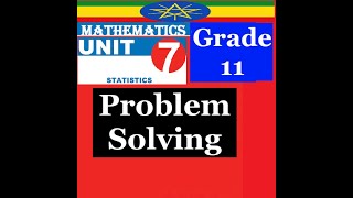 Mathematics Grade 11 Unit 7 Problem Solving@Cr7_G1221​