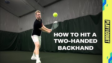 Tennis Lesson: 5 Steps To Turn Your Two-Handed Backhand Into A Weapon