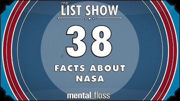 38 Facts about NASA - mental_floss List Show Ep. 502 | Mental Floss