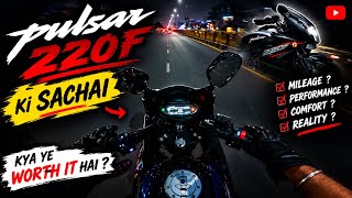 2026 New Bajaj Pulsar 220f Night Ride Review - Buying Worth it?