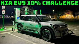 The Kia EV9 Will Be A Great Road Tripper! 10% Challenge w/ This Electric SUV (GTLine 99.8kWh)