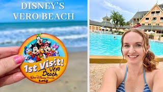 A Disney BEACH VACATION! Disney's Vero Beach Resort Check In Day! Room Tour, Beach & Pool Time!