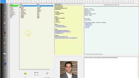 Printing Labels - Contact Wolf Contact Management Address Book Software